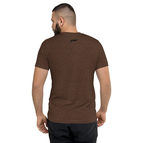 Short sleeve t-shirt, Grind Now. Shine Later.