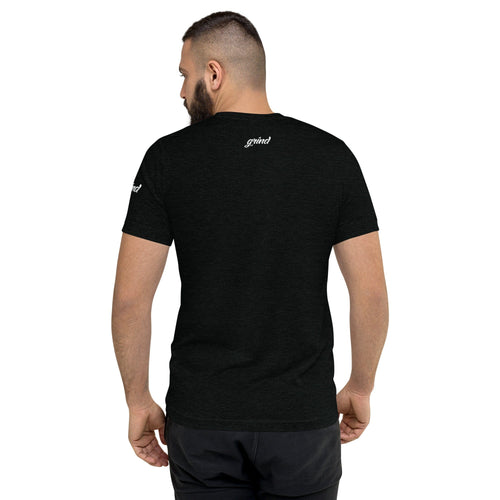 Short sleeve t-shirt, Grind Now. Shine Later.