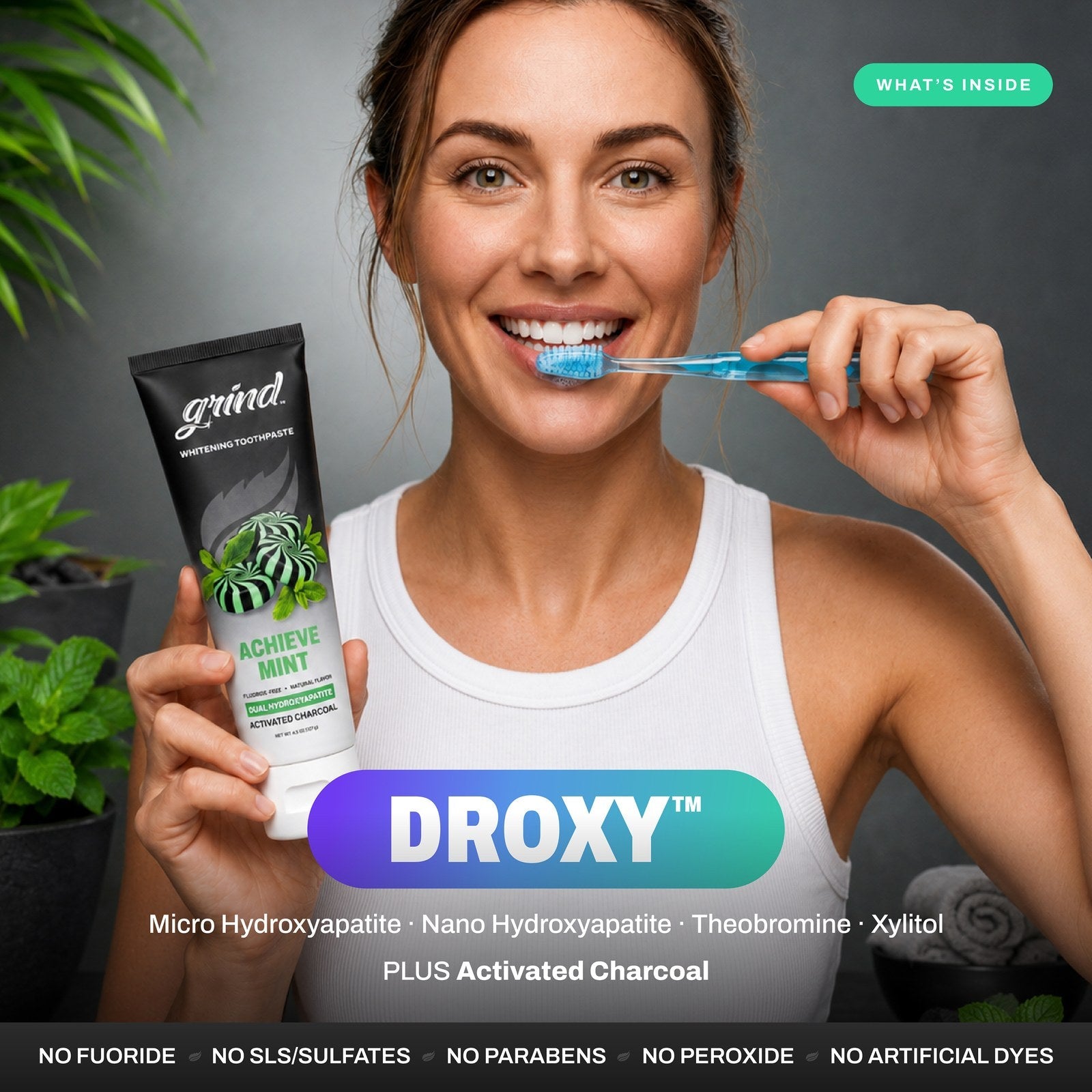Achieve Mint added vitamins toothpaste