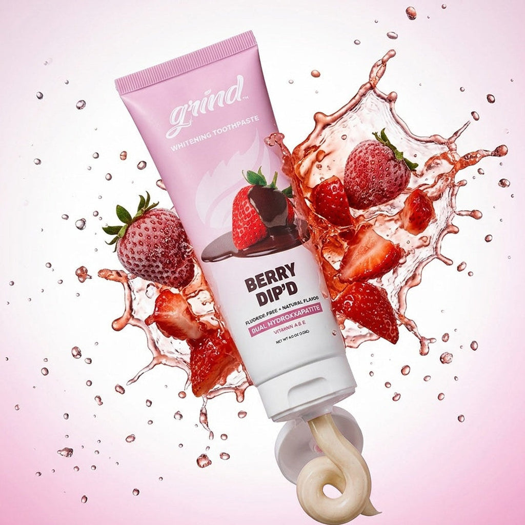 Berry Dip'd whitens gently no peroxide