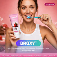 Berry Dip'd added vitamins toothpaste