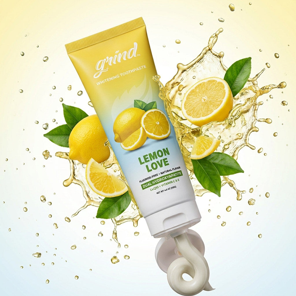 Lemon Love whitens gently no peroxide