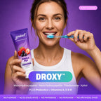 Purple Pop added vitamins toothpaste